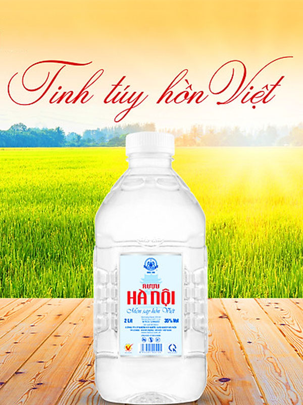 Rượu can pet 2l 35% v 