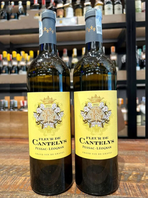 rượu vang pháp fleur de cantelys pessac leognan red (hộp quà tết 2025)