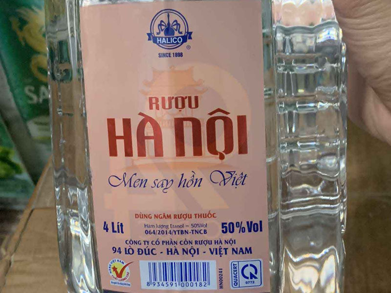 Rượu can pet 4l 30%v 