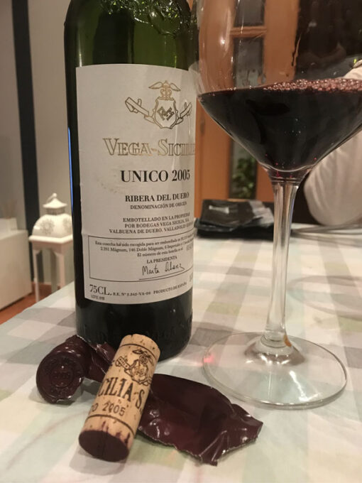 rượu vang vega sicilia único ribera del duero