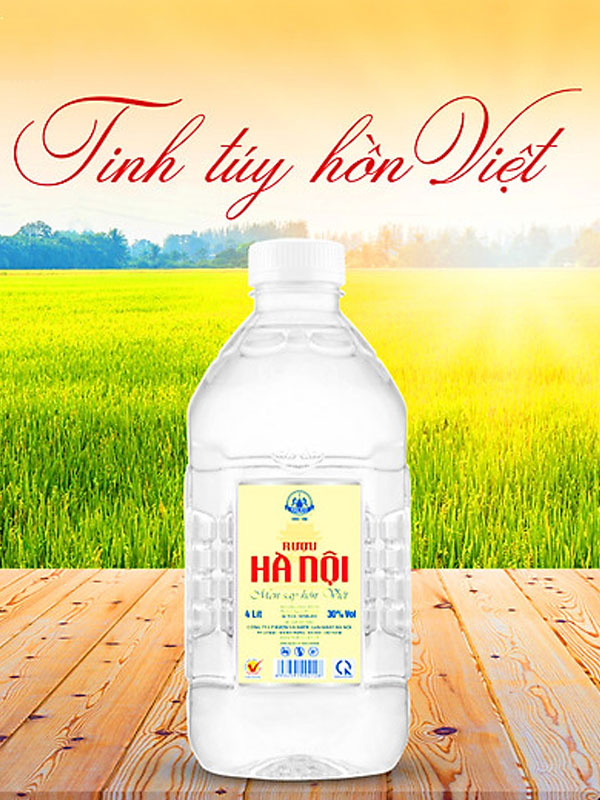 Rượu can pet 4l 30%v 