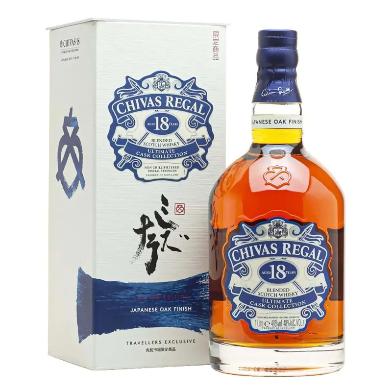 chivas 18 năm japanese oak cask