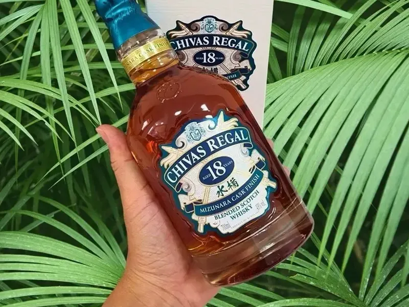 chivas 18 năm japanese oak cask