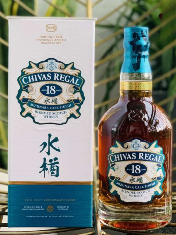 chivas 18 năm mizunara