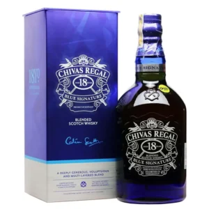 Chivas 18 năm xanh - blue signature