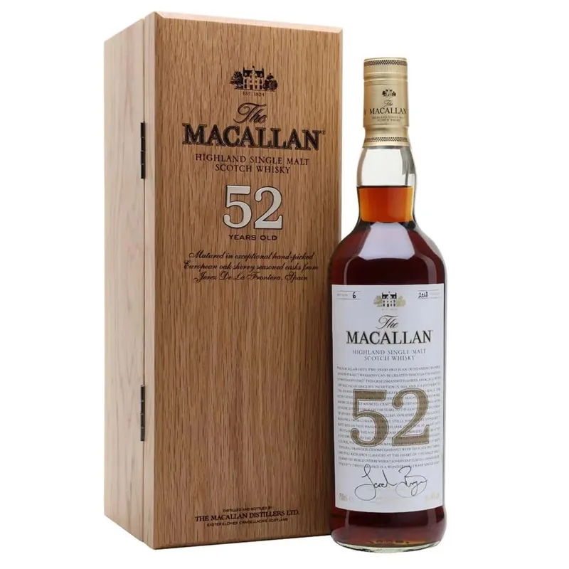 macallan 52 năm – 2018
