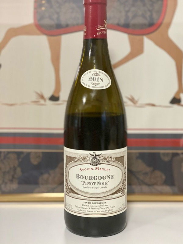 pinot noir bourgogne domaine seguin manuel