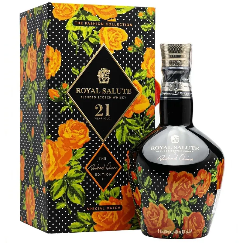 royal salute 21 năm - richard quinn roses edition II