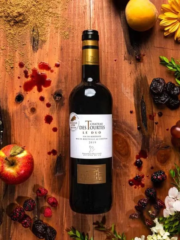 rượu vang château des tourtes duo