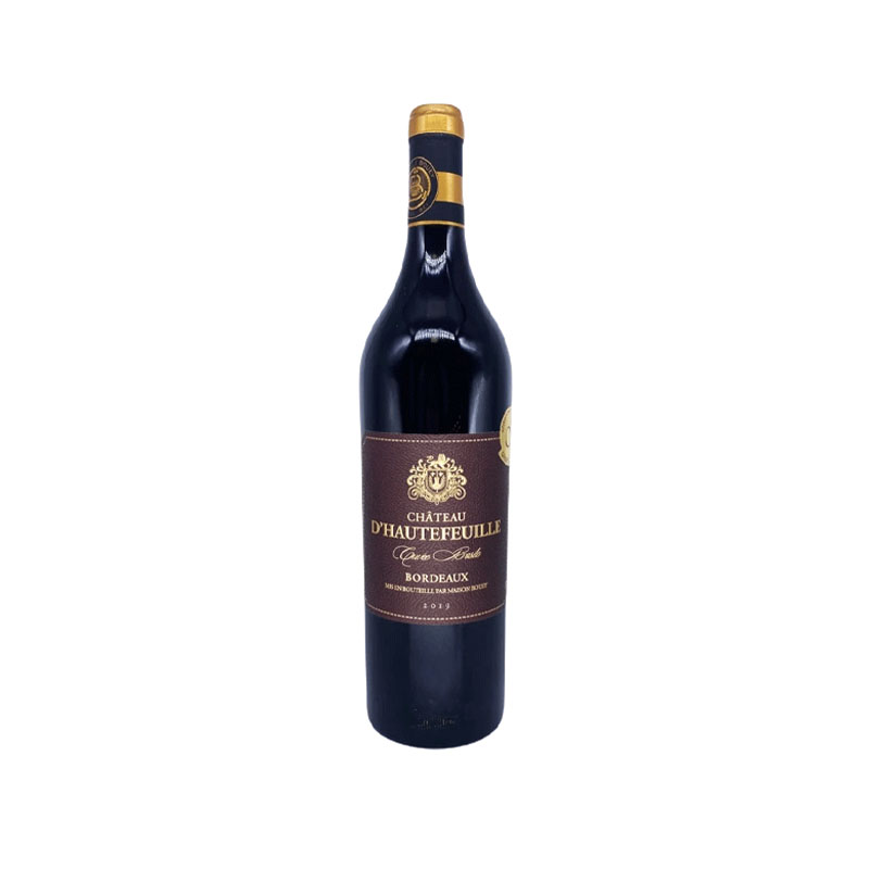 rượu vang château d'hautefeuille cuvée basile bordeaux