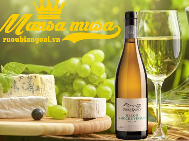 rượu vang mâcon-la-roche-vineuse "sur le fil"
