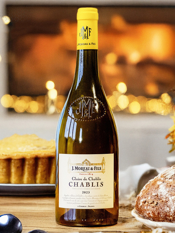 rượu vang pháp j moreau & fils gloire de chabli