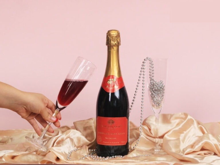 rượu vang không cồn úc sparkling dark grape