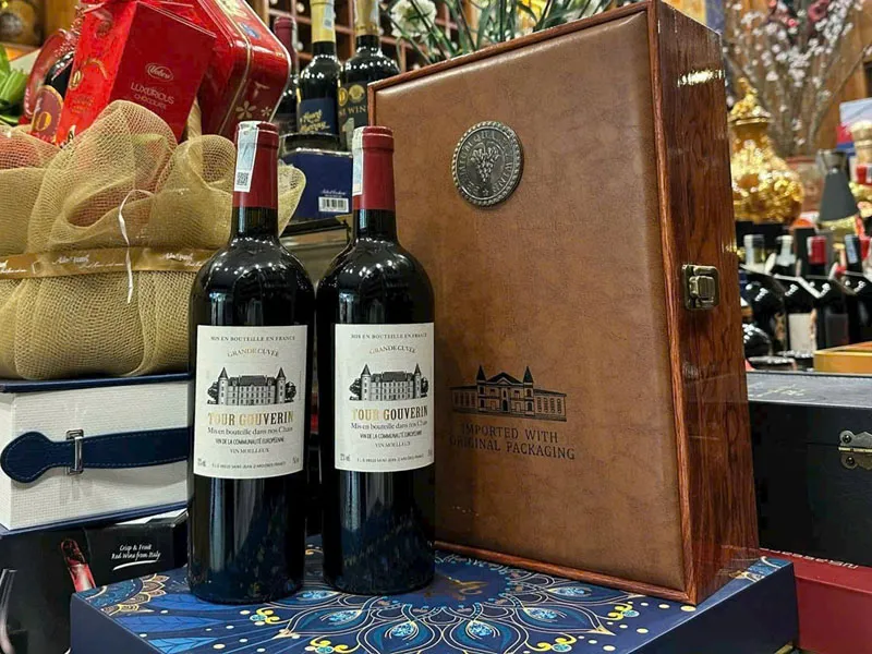 rượu vang vdce tour gouverin