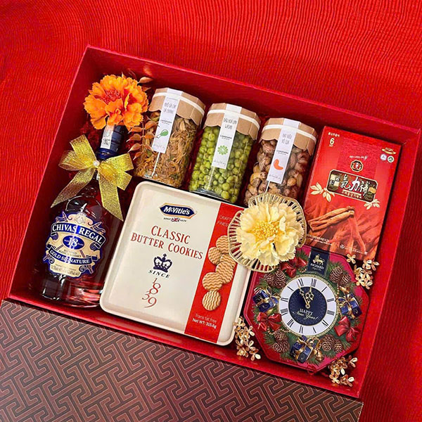 hộp quà tết rượu vang pháp giá rẻ, sang trọng cho năm 2026