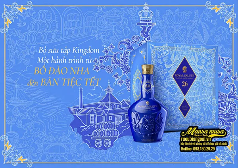 royal salute 26 colheita port cask finish hộp quà tết 2026