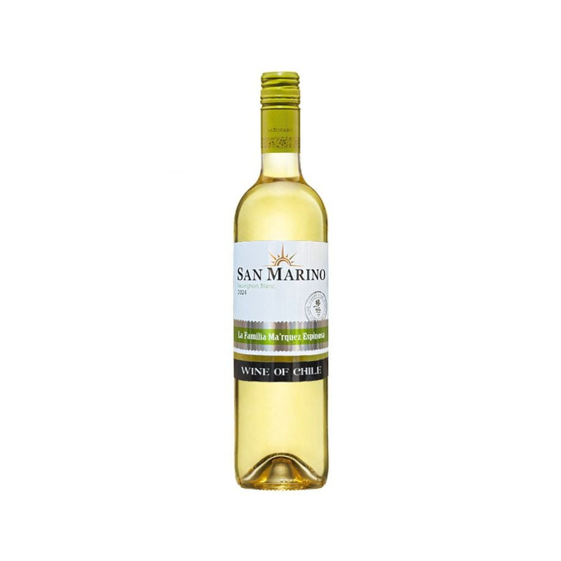 Vang chile trắng san marino sauvignon blanc