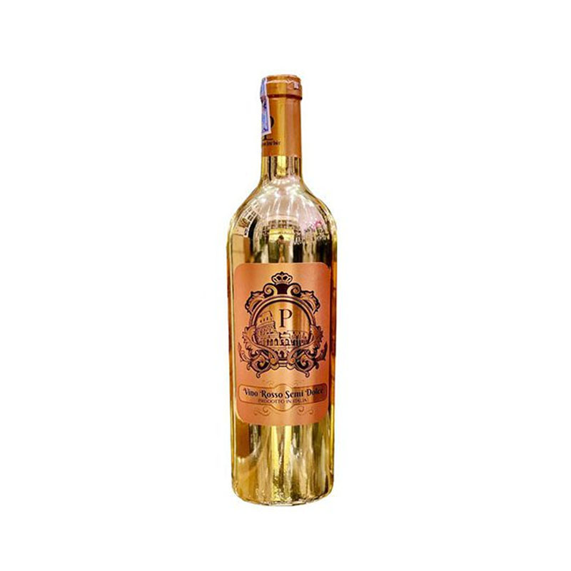 Vang p vino rosso dolce ( chai vàng)