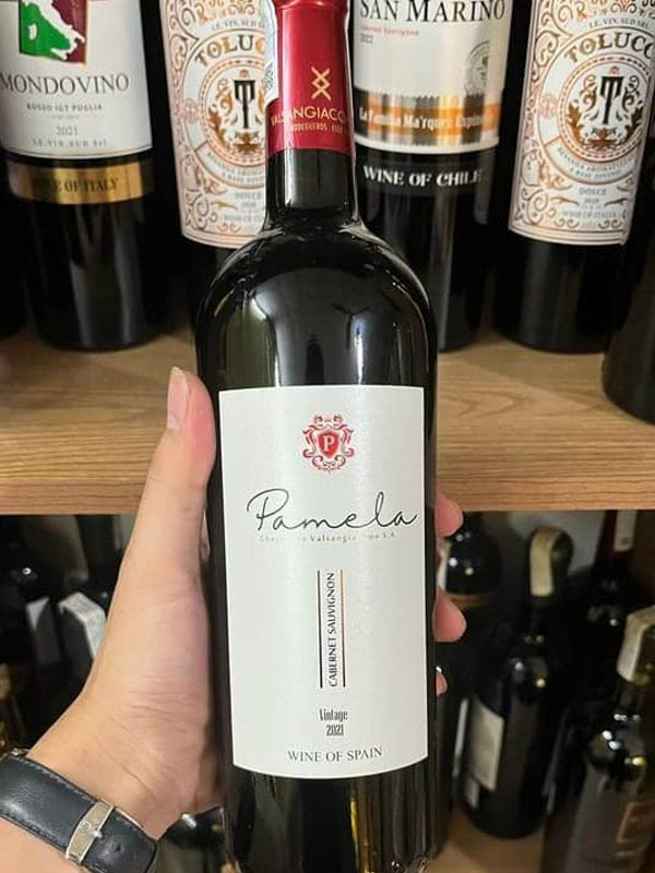 vang pamela tây ban nha