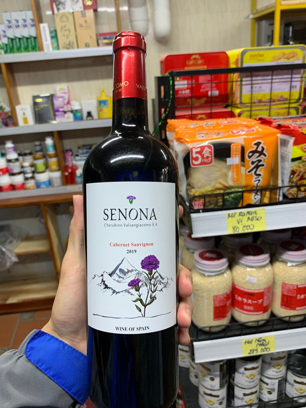 vang tây ban nha senona