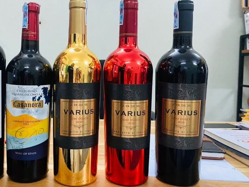 vang varius semi dolce - đen