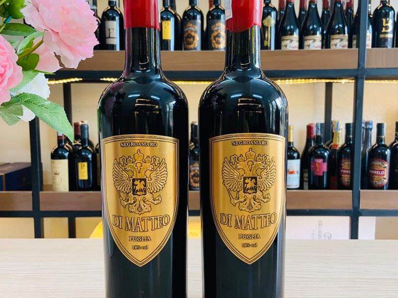 vang ý di matteo negroamaro puglia