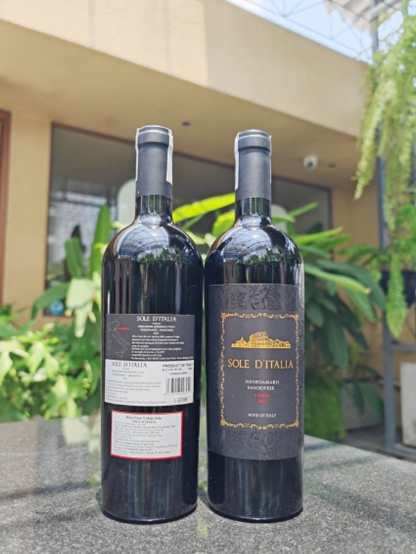 vang ý sole d'italia