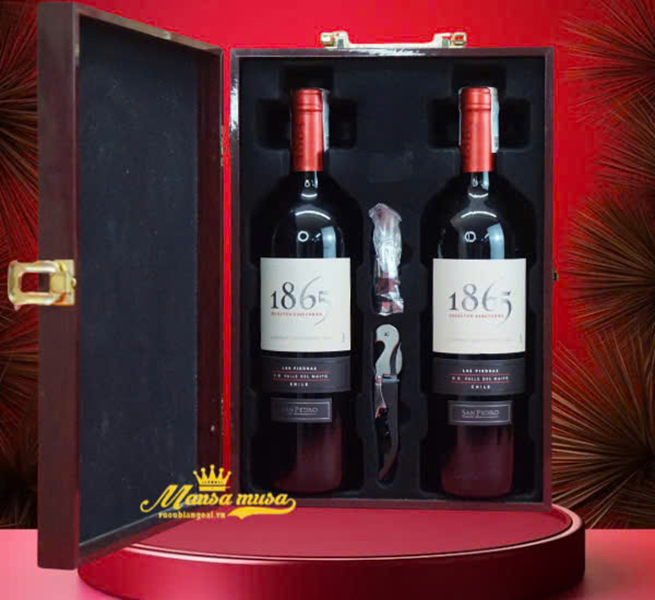 sỉ lẻ hộp quà rượu vang tết bính ngọ giá tốt ở hn uy tín